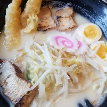Tokyo Eats - In the Tonkotsu Ramen the Pork is torched the dunked in broth. it gives it an excellent smoky flavor. Delicious. The shrimp is a nice touch. - Ramen Near Me - Fullerton, California Tokyo Eats - In the Tonkotsu Ramen the Pork is torched the dunked in broth. it gives it an excellent smoky flavor. Delicious. The shrimp is a nice touch. - Ramen Near Me - Fullerton, California