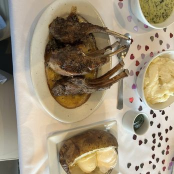 Ruth's Chris Steak House - Lamb chops and baked potato - Steakhouses Near Me - Louisville, Kentucky
