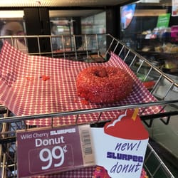 7-Eleven - Wild cherry slurrppeeeee donut .99 cents each