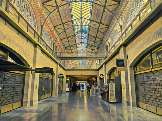 Photo of Gott's Roadside - San Francisco, CA, US. Inside the Ferry Building during COVID-19