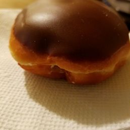 Chocolate Iced Cake Donut