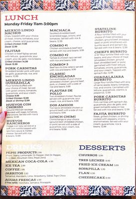 Menu photo 4 Mexico Lindo KC Kansas City, MO