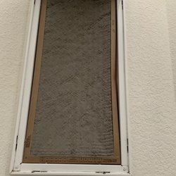 Bermuda Bay Resort - Dirty HVAC filter. Needed to be changed months ago.