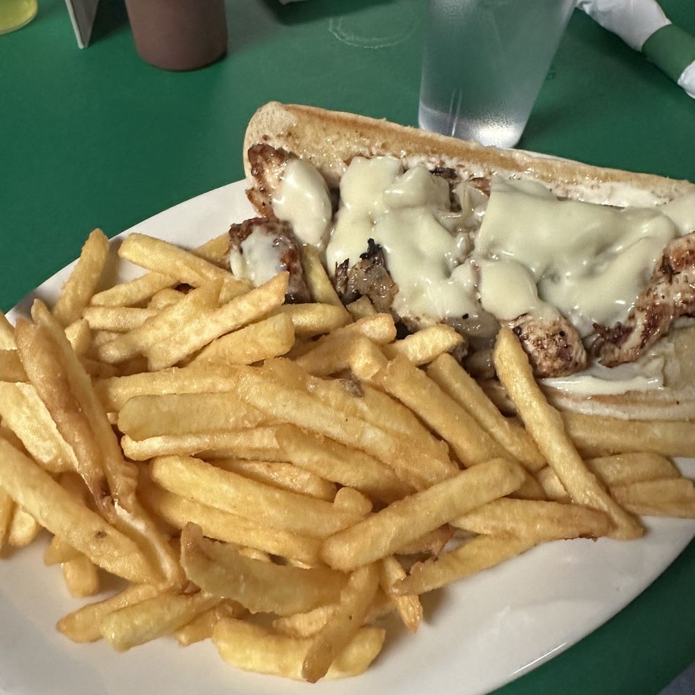 Lakeport Tavern - a plate of french fries and a sandwich - New American Near Me - Chittenango, New York