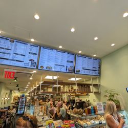 BTS - Bagel To Sandwich - Easy to see menu