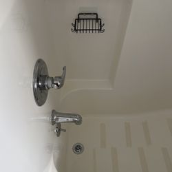 Maid Clean Cleaning Services - Got the soap scum off the soap holder and the walls.