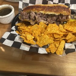 MadMad’s Pizza - Italian Beef Doritos and Au Jus