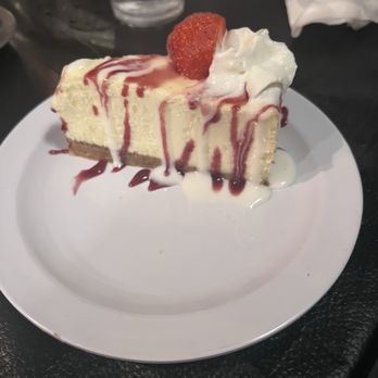 Corleone's Trattoria - Cheesecake with raspberry - Italian Near Me - Savannah, Georgia