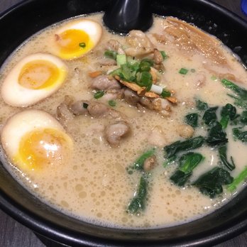 Chef's Ramen - Tan Tan Ramen sub chicken and an extra egg - Ramen Near Me - Honolulu, Hawaii Chef's Ramen - Tan Tan Ramen sub chicken and an extra egg - Ramen Near Me - Honolulu, Hawaii