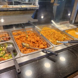 Very oily chow mein, mediocre fried rice and old hard chewing orange chicken. Bad. Very oily chow mein, mediocre fried rice and old hard chewing orange chicken. Bad.