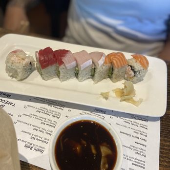 Tanuki - Rainbow Roll - Sushi Bars Near Me - San Diego, California