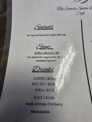 Menu photo 6 The Sandy Spoon Ocean Shores, WA Menu photo 6 The Sandy Spoon Ocean Shores, WA