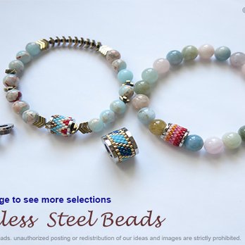 Arton Beads - Stainless Steel Beads - Art Supplies Near Me - Toronto, Ontario