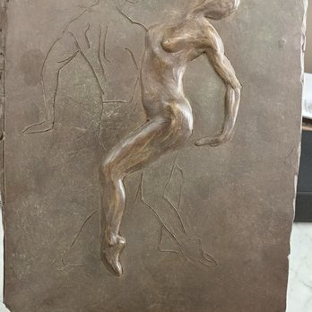 Manzi Studios - Relief sculpture , bonded Bronze 11 x 17 - Commissioned Artists Near Me - Porter Corners, New York