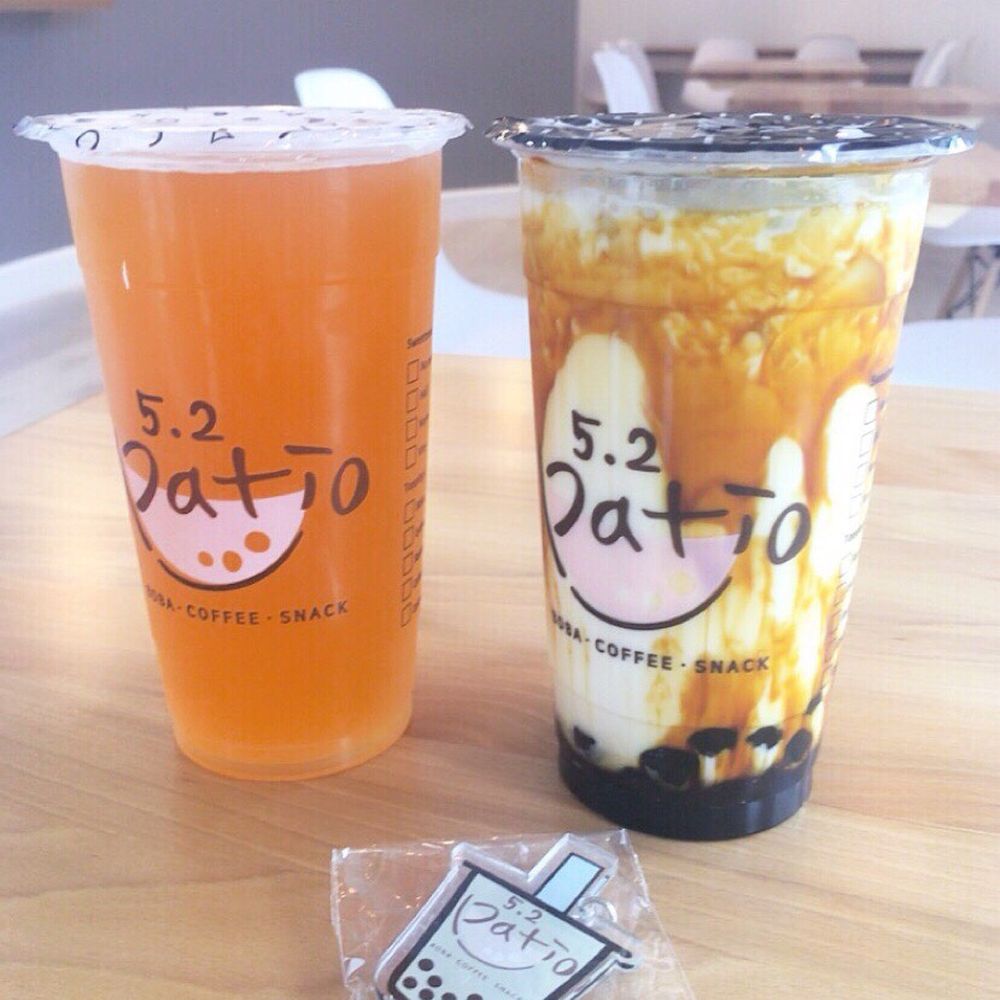 5.2 Patio - Tiger brown sugar milk(right) - Bubble Tea Near Me - Tujunga, California 5.2 Patio - Tiger brown sugar milk(right) - Bubble Tea Near Me - Tujunga, California