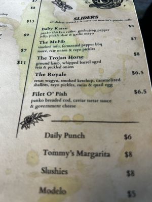 Menu photo 2 RAYO Bar & Lounge Dallas, TX Menu photo 2 RAYO Bar & Lounge Dallas, TX