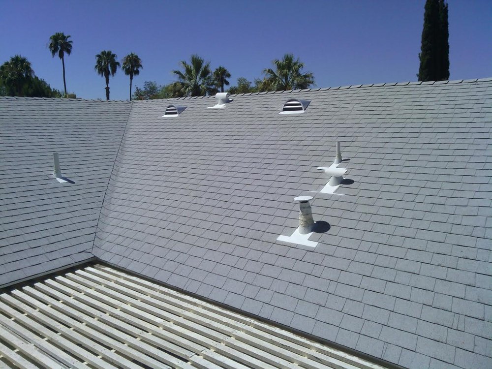 Slide of A E Roofing