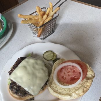 New Way Lunch - Sirloin burger and fries - Diners Near Me - Warrensburg, New York New Way Lunch - Sirloin burger and fries - Diners Near Me - Warrensburg, New York