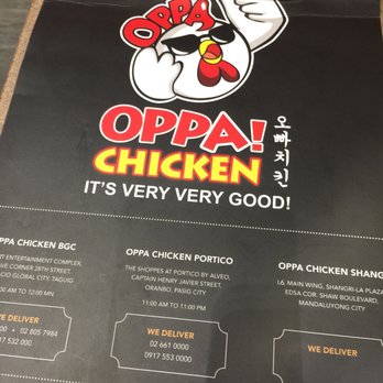 OPPA Chicken Portico - Korean Near Me - Pasig, NCR
