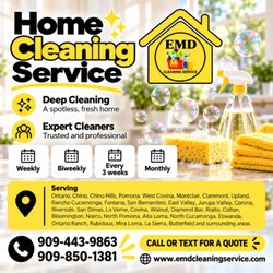 EMD Cleaning Service - Call or send a text message and we will send you a quote about your cleaning.