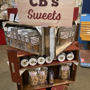 CB's Nuts - a display of cb's sweets - Specialty Food Near Me - Kingston, Washington