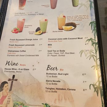 Noodle House - MORE MENU... thank goodness, finally the drinks! - Vietnamese Near Me - Sacramento, California Noodle House - MORE MENU... thank goodness, finally the drinks! - Vietnamese Near Me - Sacramento, California