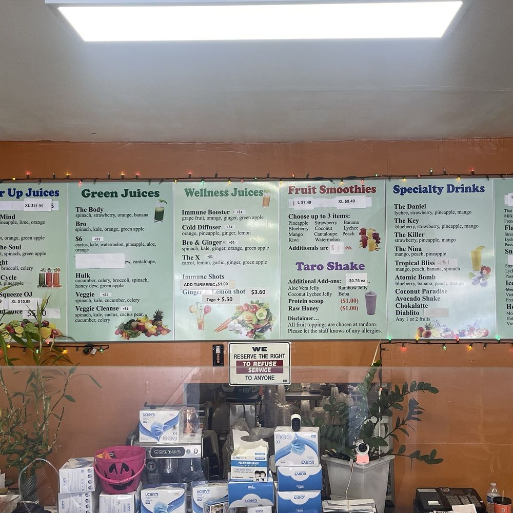 Juice Station - Juice Bars & Smoothies Near Me - Garden Grove, California