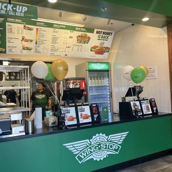 Wingstop - the inside of the restaurant - Chicken Wings Near Me - Upland, California