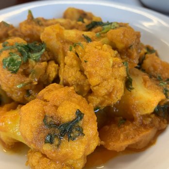 Curry Bowl - Aloo Gobi- potatoes and cauliflower very freshly made and delicious - Indian Near Me - Clayton, California
