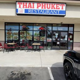 Exterior outside entrance of Thai Phuket Restaurant - Fresno, California Exterior outside entrance of Thai Phuket Restaurant - Fresno, California