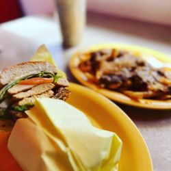 Corona Burgers - grilled chicken sandwich with chili cheese fries