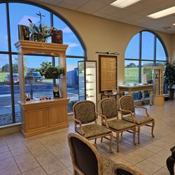 Johnson Curran Optometry Centers - Beautiful contemporary furniture throughout the Optometry Center.