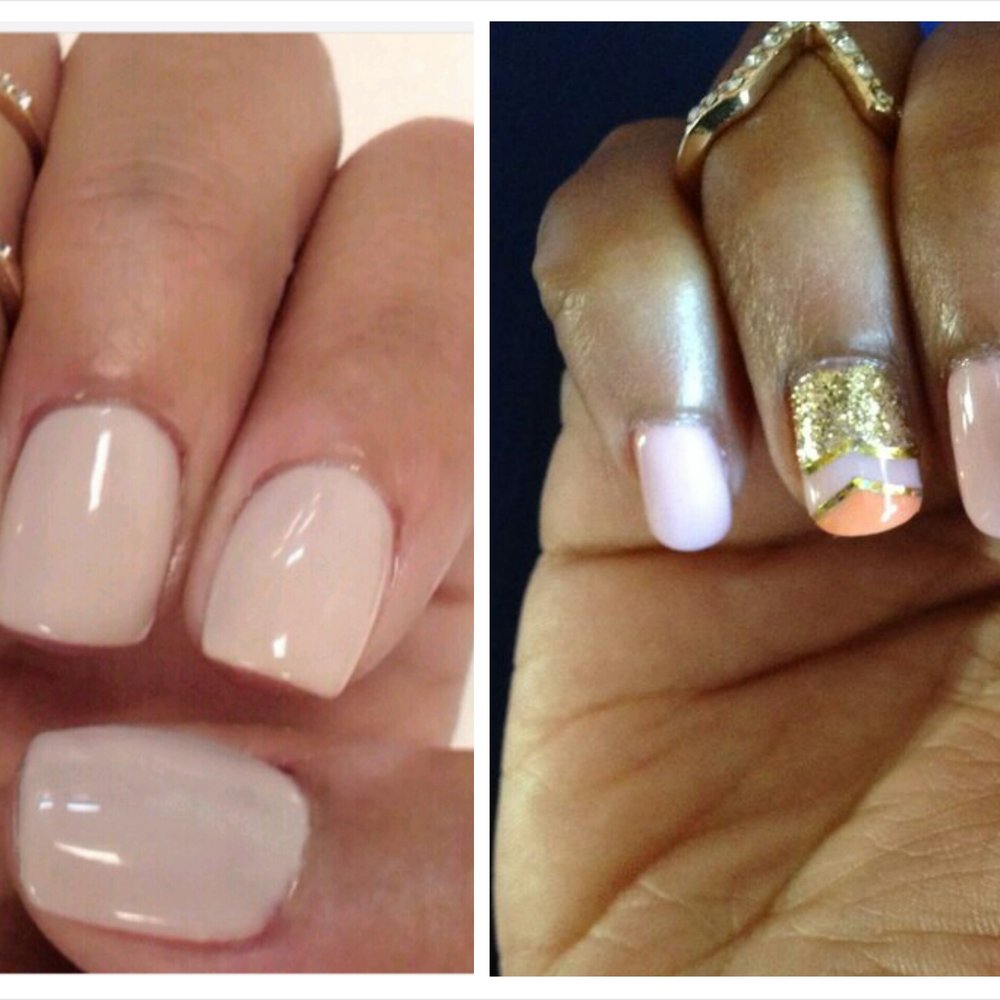 Perfect replica of a nail design found on pinterest! $20 shellac +$8 for design on both hands Perfect replica of a nail design found on pinterest! $20 shellac +$8 for design on both hands