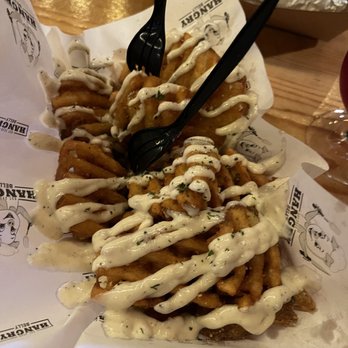 Hangry Belly - Trufflin Waffle Fries 4/5 - Burgers Near Me - Long Beach, California