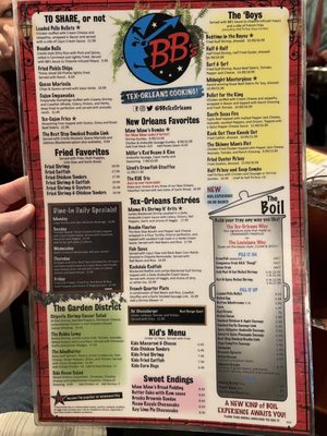 Menu photo 4 BB's Tex-Orleans Katy, TX