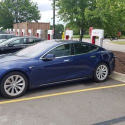 Tesla Supercharger - 12 high output chargers a short drive off of Route 59.