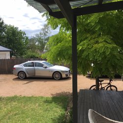 Bear Cottage - Large driveway ..... room for about 6 cars if you wanted to park off street.