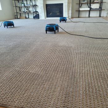 Alpine Professional Carpet Care - Highland carpet cleaning service , using a few fans to help the drying process - Carpet Cleaning Near Me