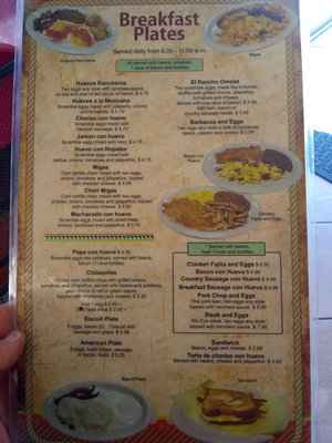Menu photo 2 El Rancho Burnet, TX Menu photo 2 El Rancho Burnet, TX