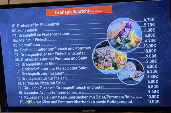 Menu photo 3 Amigo Arkadas Grill Weißenthurm, RP