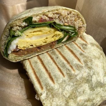 Sweet Rose Cafe - Vegan breakfast wrap - Cafes Near Me - Fall River, Massachusetts