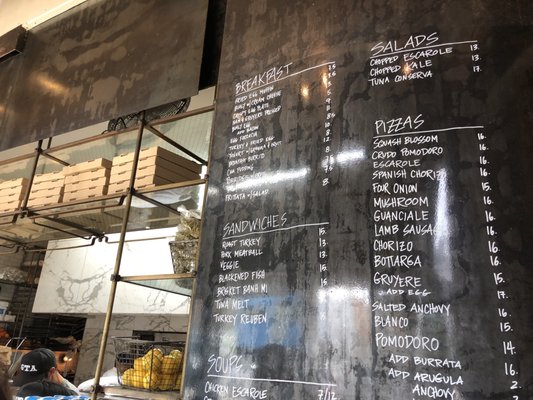 Menu photo 8 Gjelina Take Away Venice, CA