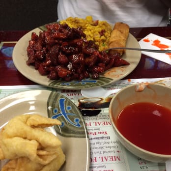 Chinatown - Boneless Ribs and some wontons and sauce that got desecrated - Chinese Near Me - Clarksville, Tennessee