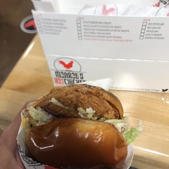 Monroe's Hot Chicken - Fried chicken sandwich - Chicken Shop Near Me - Phoenix, Arizona