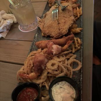 The Spot - Seafood Platter - Burgers Near Me - Galveston, Texas The Spot - Seafood Platter - Burgers Near Me - Galveston, Texas