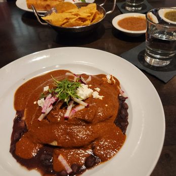 Cha Cha's Latin Kitchen - Short ribs enchilada soooo good! - Bars Near Me - Brea, California