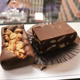 Chocolate Walnut Caramel Bar & Chocolate Walnut Fudge - the best I ever had! $3.95/ea. Chocolate Walnut Caramel Bar & Chocolate Walnut Fudge - the best I ever had! $3.95/ea.