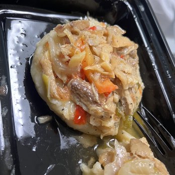 The Original Dumpling Shop - Cook-up saltfish Meal - Caribbean Near Me - Bronx, New York
