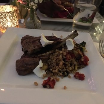 Kitchen at Cobble Hill - Lamb with farro - New American Near Me - Brooklyn, New York