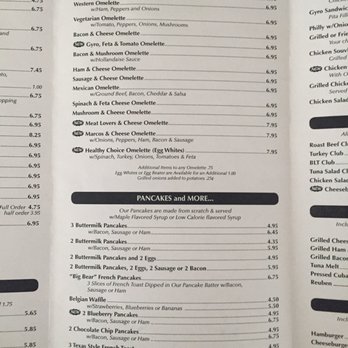 Golden Bear - 2nd page of the menu - Breakfast & Brunch Near Me - Largo, Florida